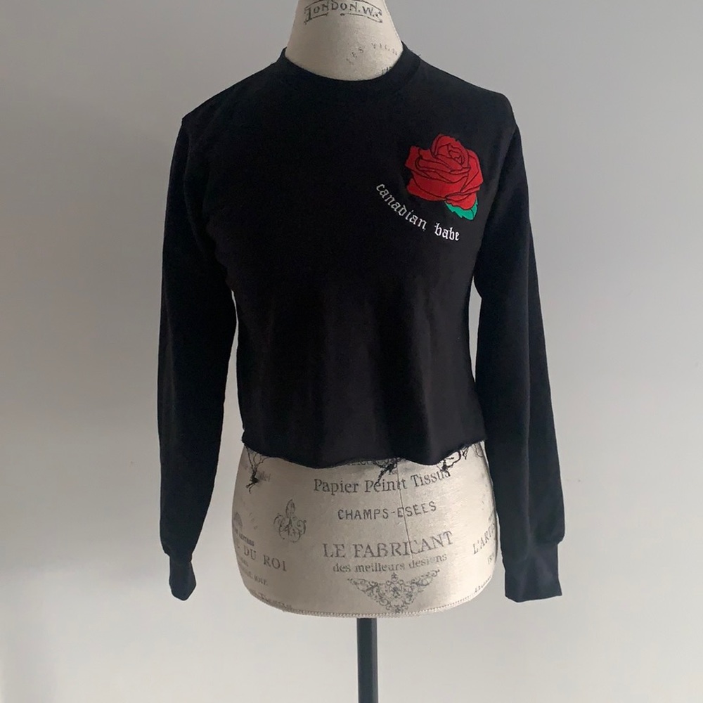Peace Collective Cropped Sweatshirt